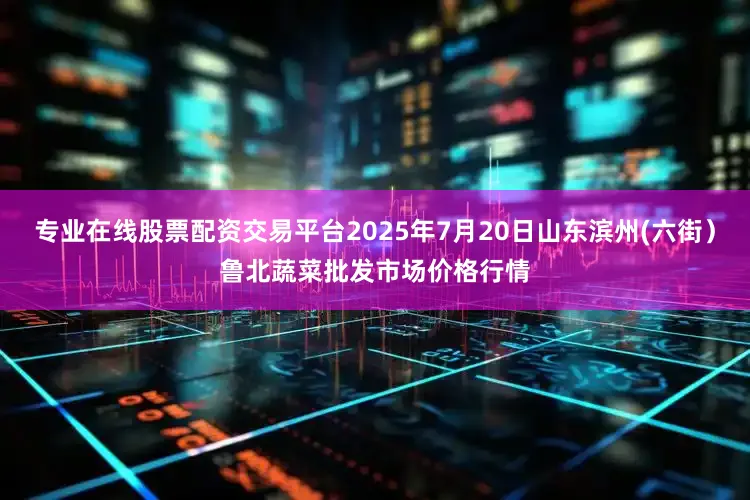 专业在线股票配资交易平台2025年7月20日山东滨州(六街)鲁北蔬菜批发市场价格行情