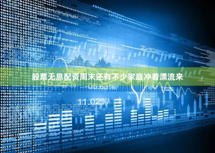 股票无息配资周末还有不少家庭冲着漂流来